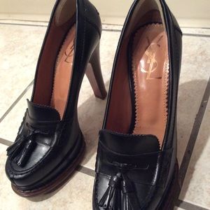 Ysl loafer pumps